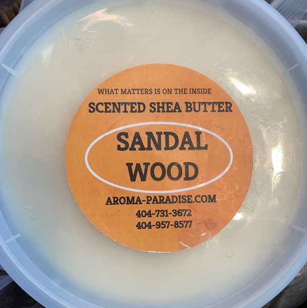 Sandalwood Scented Shea Butter Aroma Paradise