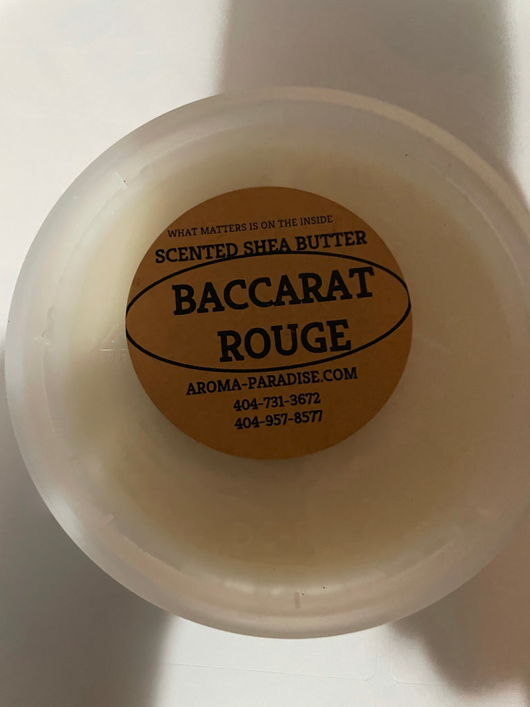 BACCARAT ROUGE SCENTED SHEA BUTTER